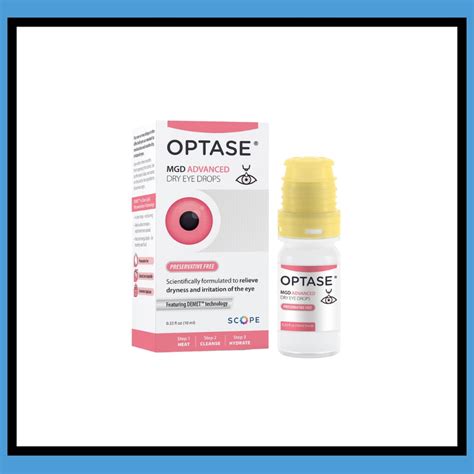 Optase® Mgd Advanced Preservative Free Dry Eye Drops Myze The Daily