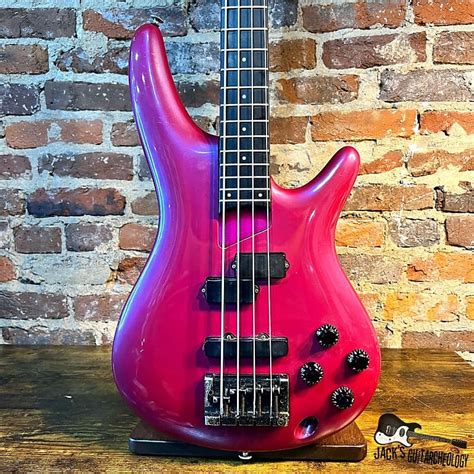 Ibanez Soundgear Sr1000 Mij Electric Bass 1990 91 Purple Reverb