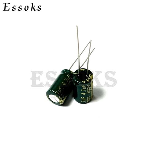 Pcs Electrolytic Capacitor V Uf V Uf High Frequency Low