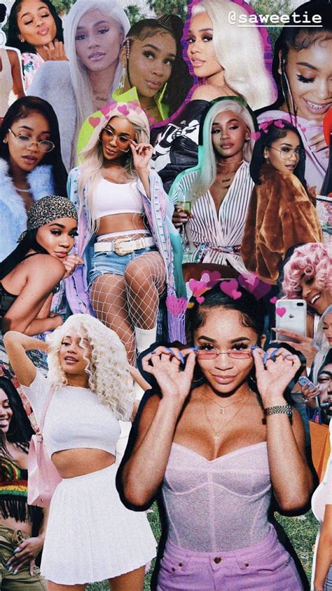 Female Rappers Aesthetic Collage HD Phone Wallpaper Pxfuel