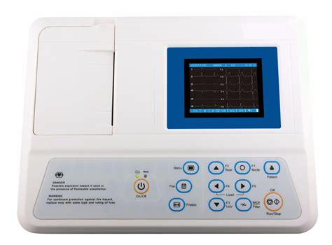 Portable Design Ecg Ekg Machine Channels Lead China Ekg Lab Test