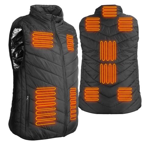 Heated Vest Electric USB Jacket with 3 Temperature Levels