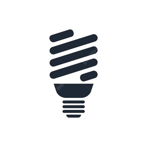 Save Energy Light Bulb Icon Bulb Energy Saving Electricity Vector Bulb