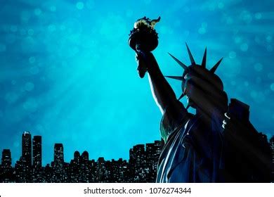 Statue Liberty Night View Light Building Stock Photo 515726863 | Shutterstock