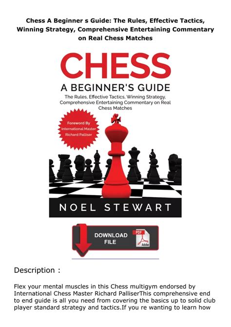 Ppt Download⚡[ebook] Chess A Beginner S Guide The Rules Effective