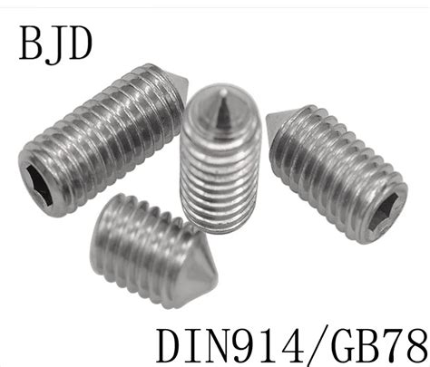 M M M M Din Gb Fixed Screw Stainless Steel Six Angle Six