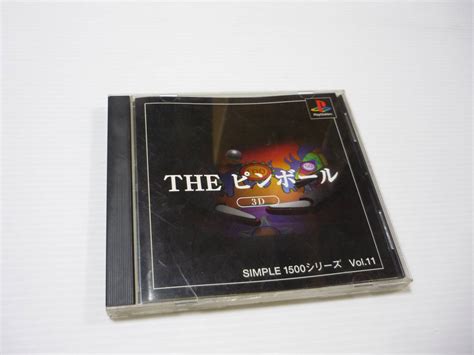 【やや傷や汚れあり】 管00 【送料無料】ゲームソフト Ps1 Simple1500シリーズ Vol11 The ピンボール Slps