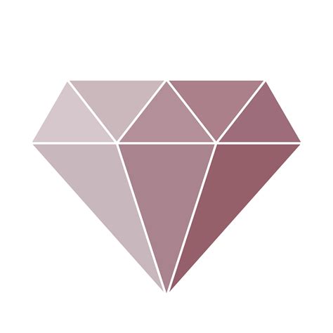 Diamond Simple Icon Vector Illustration 3515974 Vector Art At Vecteezy