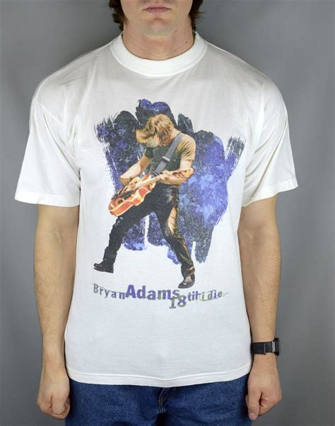 Vintage Bryan Adams 18 Till I Die 90s T Shirt Etsy