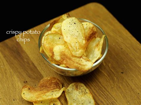 Potato Chips Recipe Homemade Potato Chips Potato Wafers Recipe