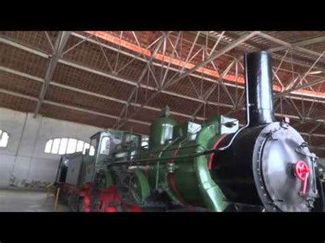 La rotonda de locomotoras del Museo del Ferrocarril de Cataluña YouTube