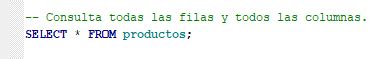 SQL básico Consultar los datos de una tabla SCyASIG