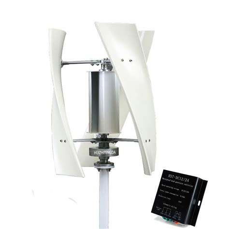 Buy HUIZHITENGDA 3 Blades 10000W No Noise Vertical Wind Turbine 110V