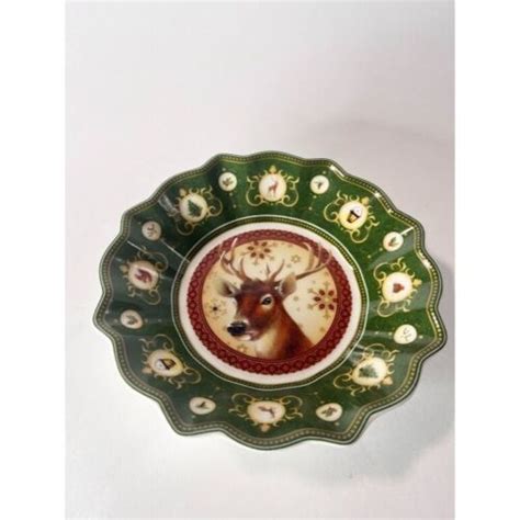 Villeroy And Boch 1748 Fluted Reindeer Dish Bowl 65 Ebay