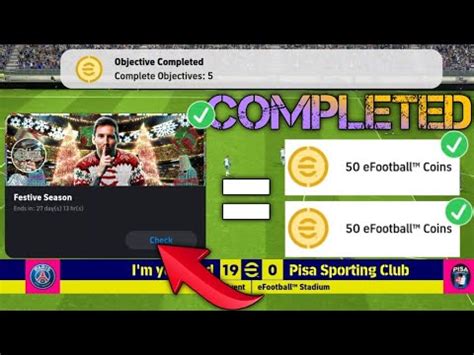 How To Get Festive Season Mission Complete In Efootball Mobile