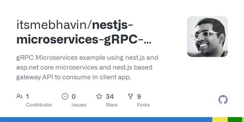 GitHub Itsmebhavin Nestjs Microservices GRPC Example GRPC