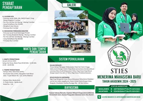 Sties K Kota Jantho Buka Pendaftaran Mahasiswa Baru Untuk Tahun Akademik 2024 2025 Media Tipikor