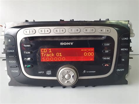 Radio Sony Mp3 FORD Mondeo Mk4 C Max S Max Focus 13409930854