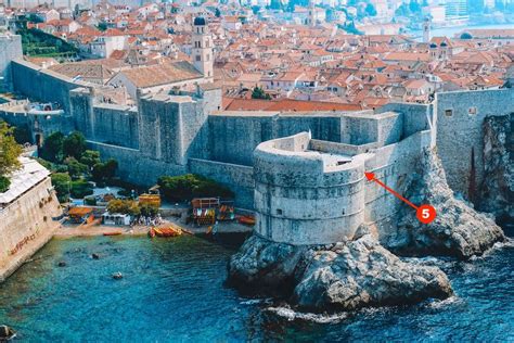 All The Game Of Thrones Filming Locations In Dubrovnik With Map Game Of Thrones Locations