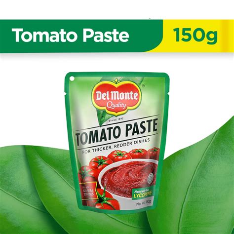 Del Monte Tomato Paste With Thicker And Richer Tomato Base 150g