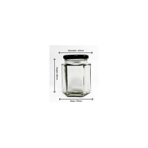 250ml Transparent Hexagonal Glass Jar At Best Price In Firozabad Avp