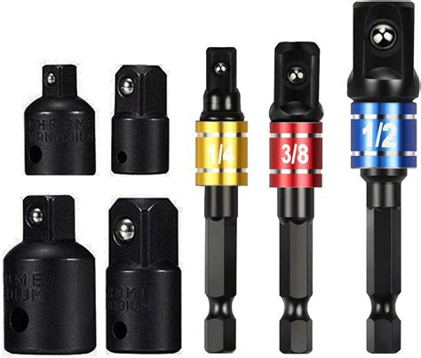 Wohot Pcs Akkuschrauber Stecknuss Adapter Steckschl Ssel Nuss Set