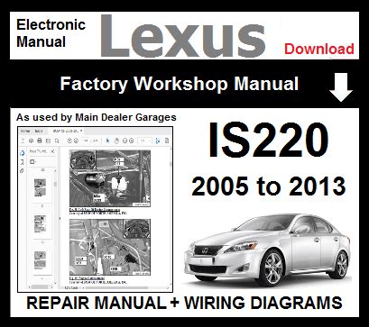 Lexus Is Service Repair Workshop Manual