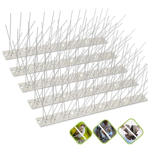 Buy Valibe Bird Spikes For Small Birds Pigeons Feet Coverage