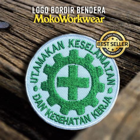 Jual MokoWorkwear BORDIR EMBLEM KESELAMATAN K3 BUNDAR PATCH MOKO