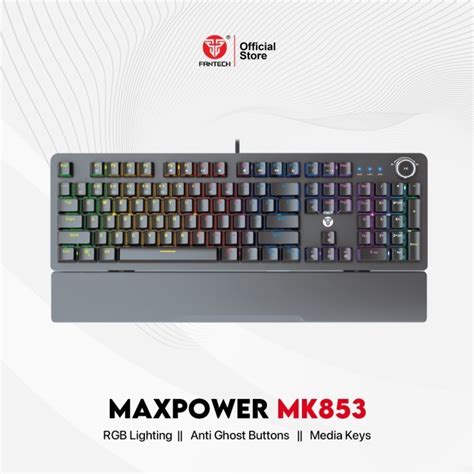 Fantech Keyboard MAXPOWER MK853 Mechanical Gaming Keyboard Shopee