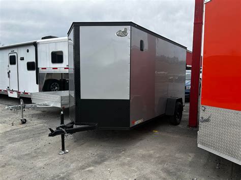 New 2024 Covered Wagon Trailers 6x12 Cargo Enclosed Trailer