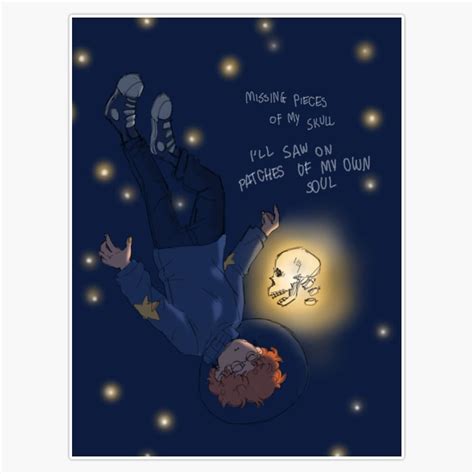 Amazon.com: Meteor Shower Cavetown This is Home Space Aesthetic Sticker ...