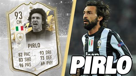 Fifa 22 Icon Moments Pirlo Player Review 93 Andrea Pirlo Review