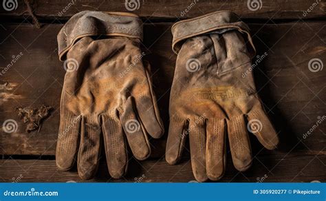 Gardening Farm Gloves Stock Image Image Of Grip Hand 305920277