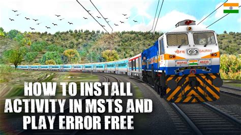 How To Download And Install Activity In Open Rails Msts Without Facing