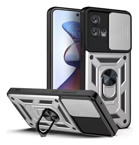 Funda Para Moto Edge 30 Fusion Neo Ultra Anillo Cubrecamara