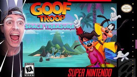 Goof Troop Space Treasure Gameplay Completa Lucasmegastriker