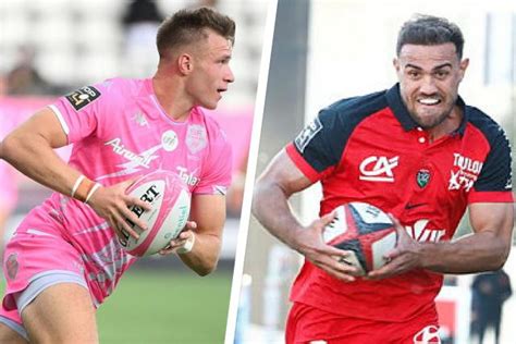 Léo Barré Stade Français Melvyn Jaminet Toulon deux arrières au