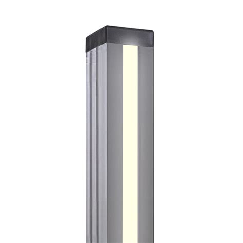 Eclairage solaire LED pour poteaux de clôture emboîtables