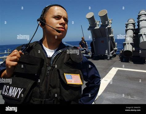 Us Navy Torpedomans Stock Photo Alamy