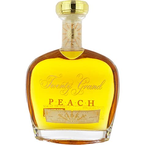 Twenty Grand Peach Vodka Infused With Cognac Gotoliquorstore