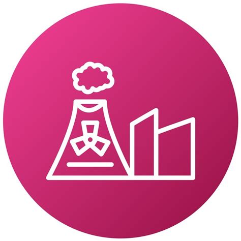 Premium Vector Vector Design Nuclear Plant Icon Style