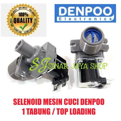 Jual SELENOID WATER INLET MESIN CUCI DENPOO 1 TABUNG TOP LOADING