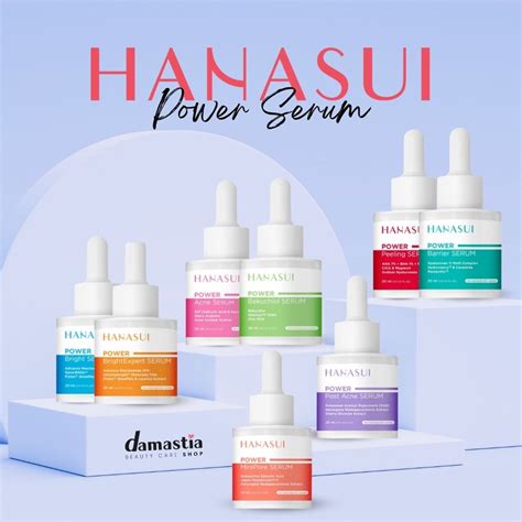 Jual Hanasui Power Serum Acne Peeling Barrier Bright Expert Minipore