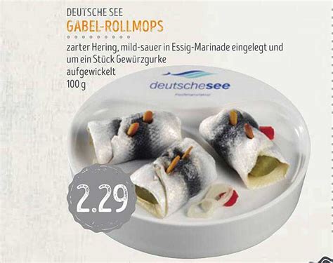 Deutsche See Gabel Rollmops Angebot Bei Edeka Struve Prospekte De