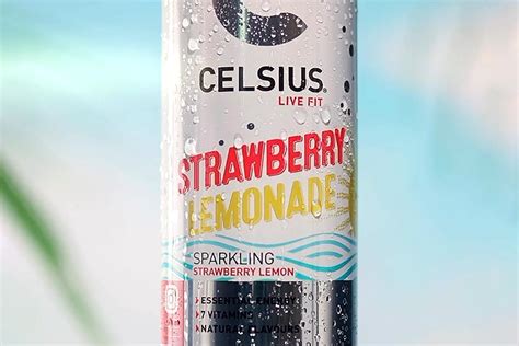 Strawberry Lemonade Celsius Energy Drink Hits Stores In Sweden