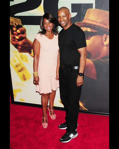 Photo Denzel Washington Et Sa Femme Pauletta Washington Lors De L