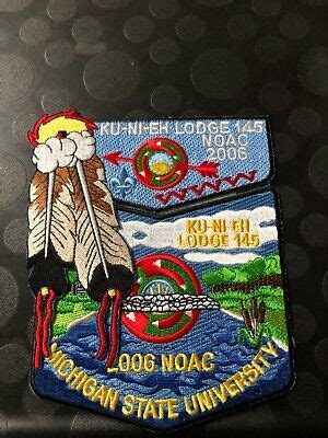 OA KU NI EH LODGE 145 2006 NOAC TWO PIECE SET EBay