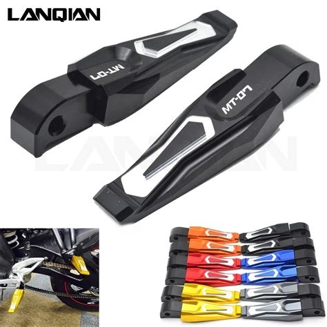 Cnc Motorcycle Accessories Rear Passenger Footrests Foot Pegs Foot