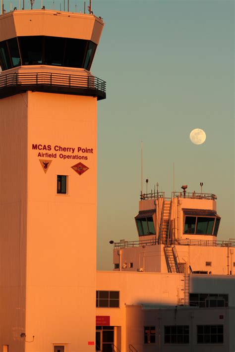 Cherry Point Atc At Sunset